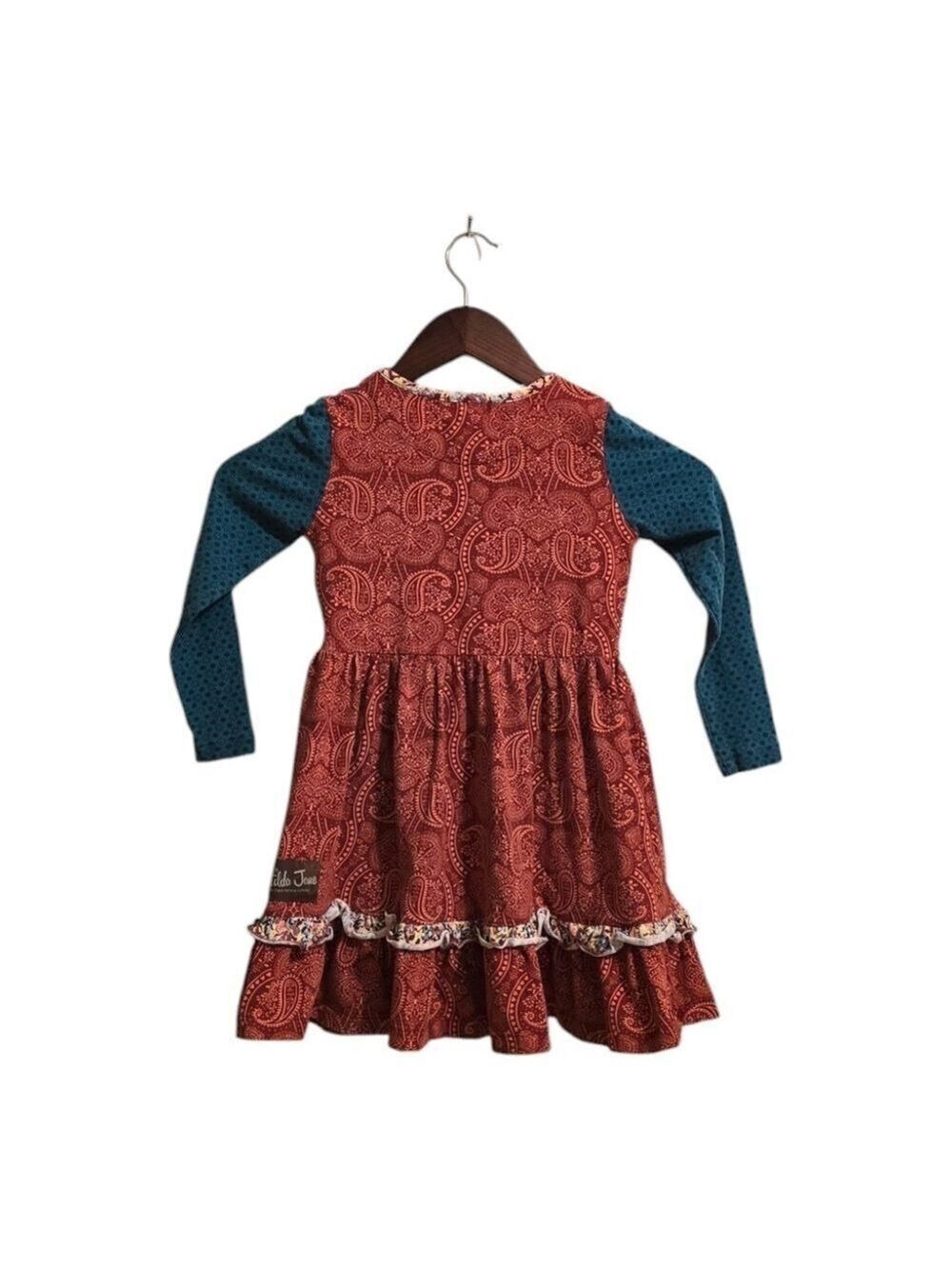 Matilda Jane Teresa Lap Dress Sz 4 - Picture 4 of 8